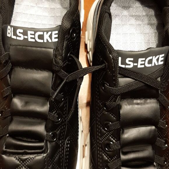 BLS-ECKE AIR" Black and Gray Sneakers - Picture 10 of 10